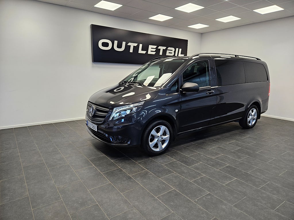 Mercedes-Benz Vito 119 CDI 190hk 4x4 Inglasad Läder Värmare Backkamera