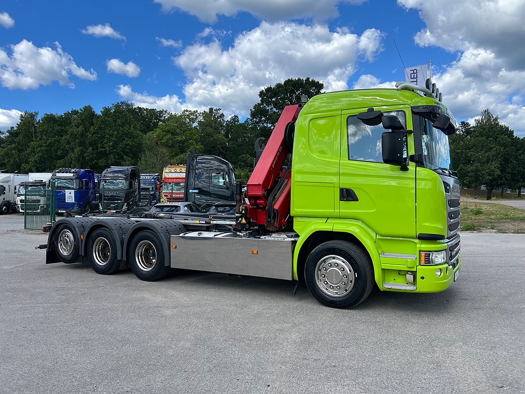 Scania G450 8x4*4 Tridem Kranväxlare