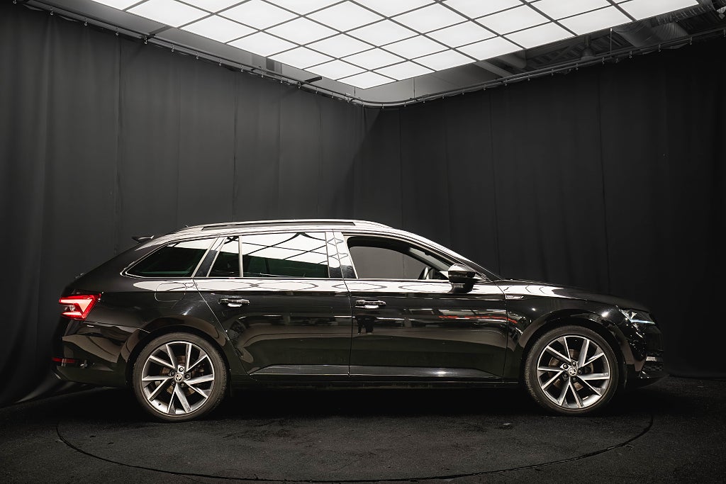 Skoda Superb SPORTLINE DRAG B-VÄRMARE KAMERA COCKPIT 1-ÄGARE MOMS