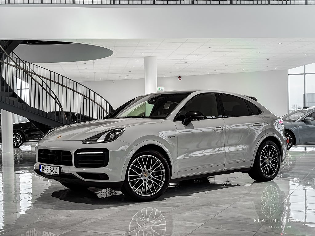 Porsche Cayenne E-Hybrid Coupé 462hk / Platinum EDT / Sv.såld 