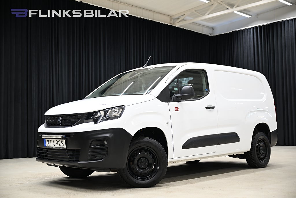 Peugeot Partner 1.5 BlueHDi 4x4 130HK L2|Inredd|Drag|Värmare|Backkamera