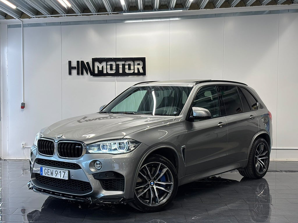 BMW X5M Steptronic 575hk |PANO|H/K|HuD|BKam|SoftClose|2Ägare|