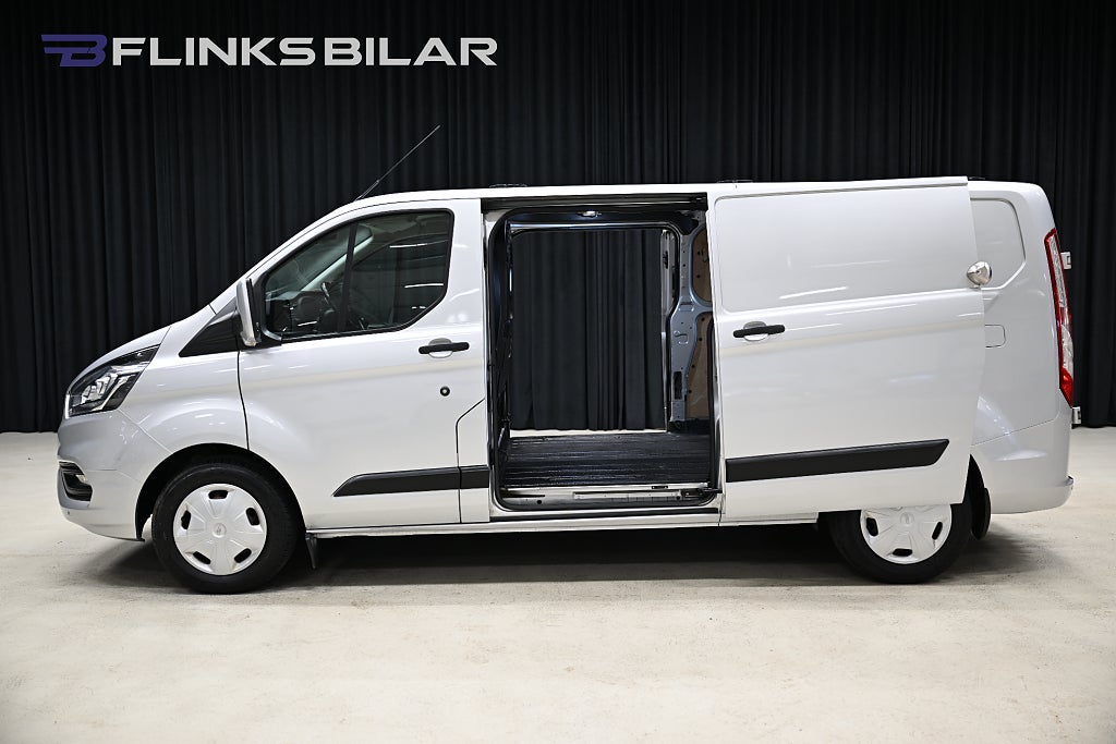 Ford transit Custom 130HK L2|Dubbeldörr|Drag|Värmare|NyKamrem|Moms