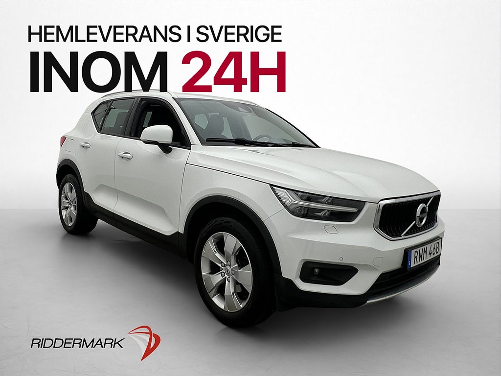 Volvo XC40 D3 Momentum Advanced Kamera CarPlay Dragkrok