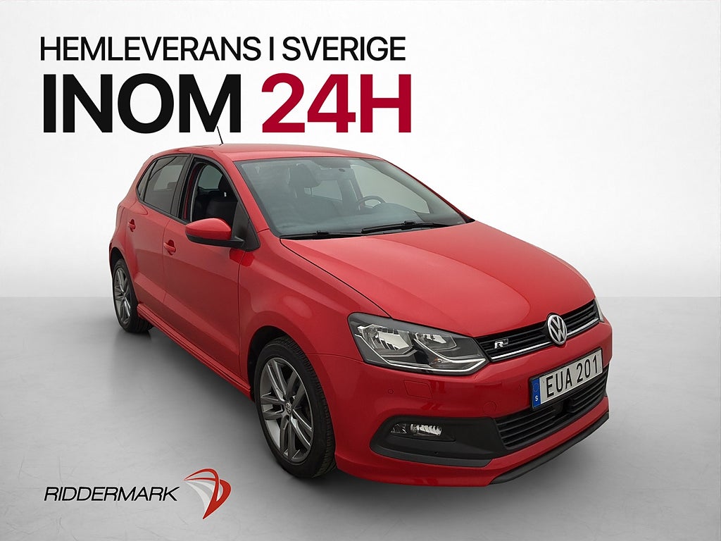 Volkswagen Polo 1.2 TSI R-Line Bluetooth P-Sens Låg-Skatt
