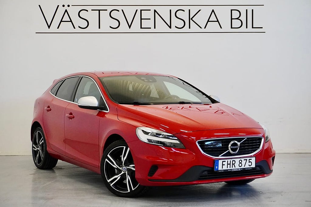 Volvo V40 T4 Aut R-design/Läder/Navi/Vhjul