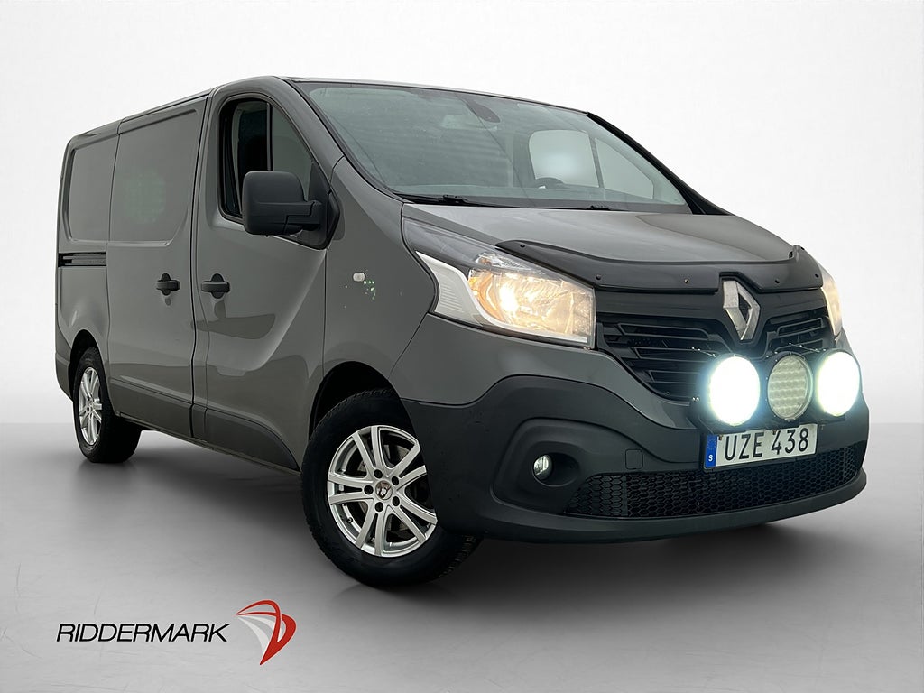 Renault trafic 1.6dCi Värmare Drag V-Inredd 3-Sits B-Kamera