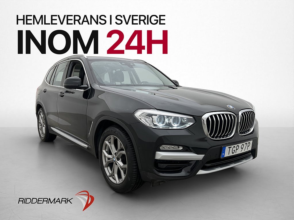 BMW X3 20 d xDrive 190hk Kamera Drag HiFi Rattvärme
