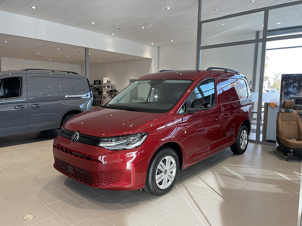 Volkswagen Caddy Cargo TDI 122hk Aut Premiumpkt lagerbil