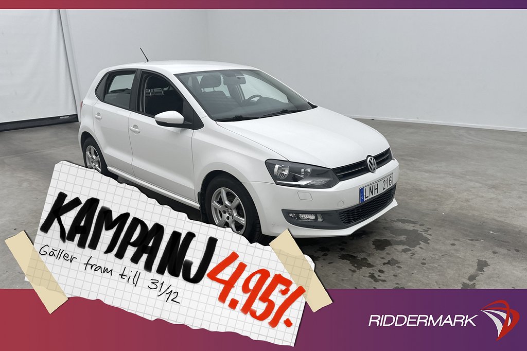 Volkswagen Polo 1.4 86hk Comfortline 0,47l/mil  4,95% Ränta