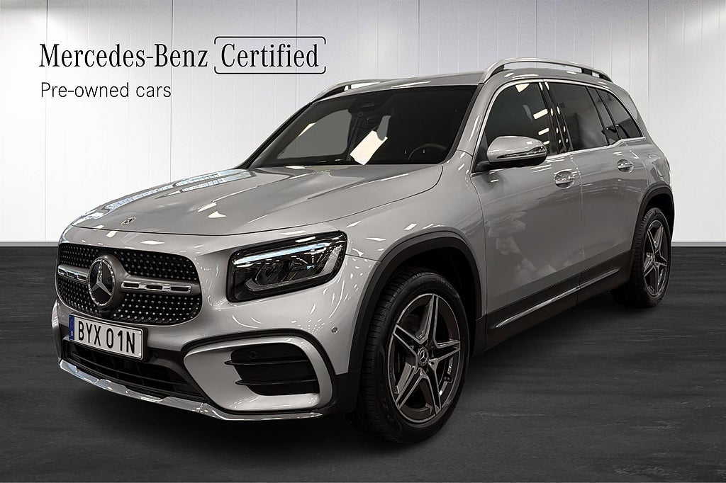 Mercedes-Benz GLB 200 AMG Drag Värmare 360 Keyless Distronic Rattvärme
