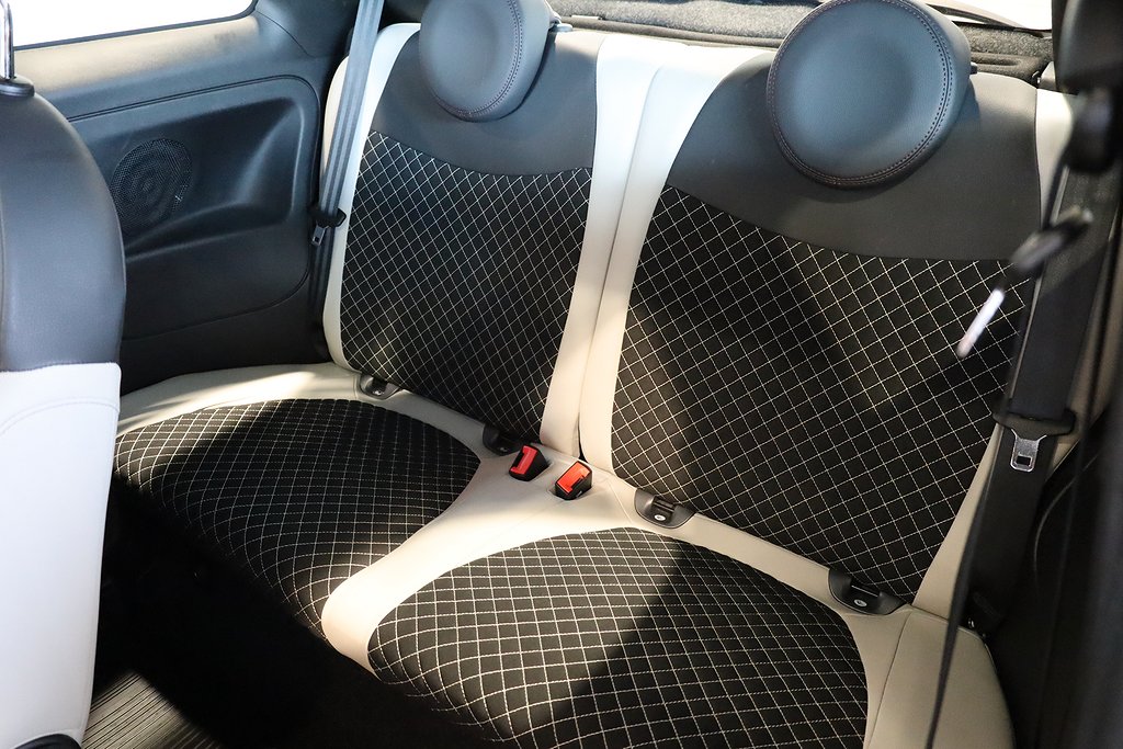 Fiat 500 1.2 Star Panorama PDC Blåtand Delläder 2020
