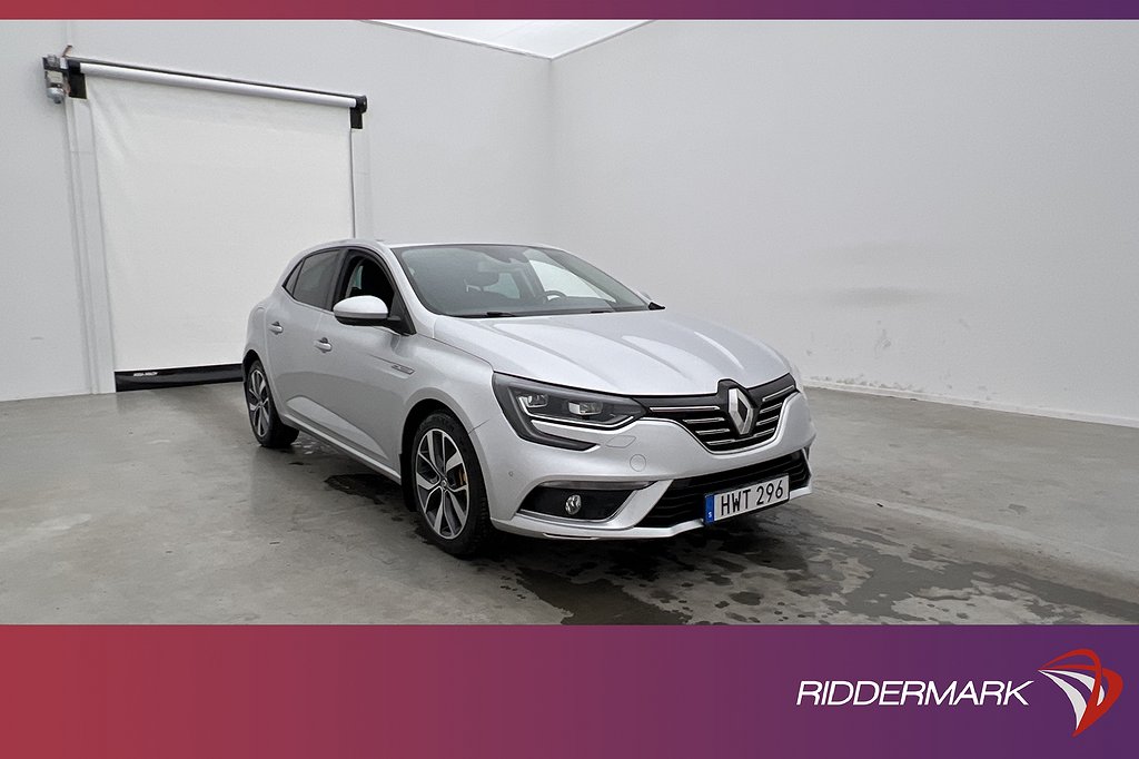 Renault Mégane 1.2 TCe 132hk BOSE Edt Kamera Navi Halvskinn