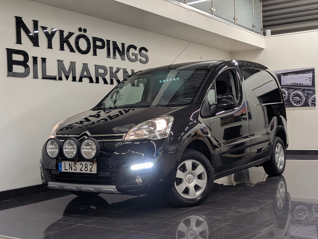Citroën Berlingo Van 1.6 BlueHDi Farthållare Värmare Dragkrok Extraljus