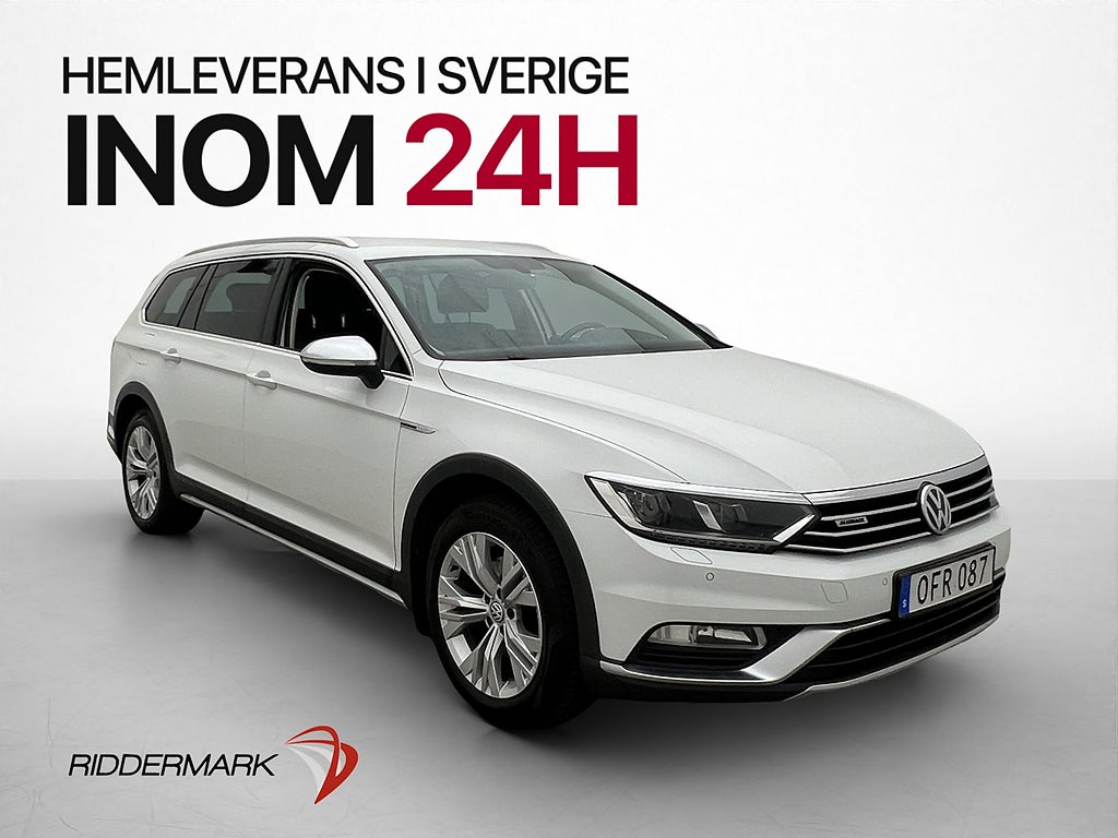 Volkswagen Passat Alltrack 2.0  TDI 4M Värmare Kamera Drag