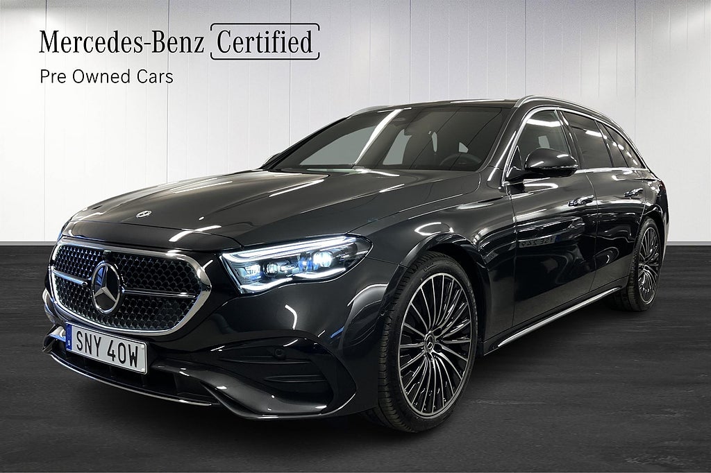 Mercedes-Benz E 300 de 4MATIC  AMG Line Drag Adaptiv Farthållare