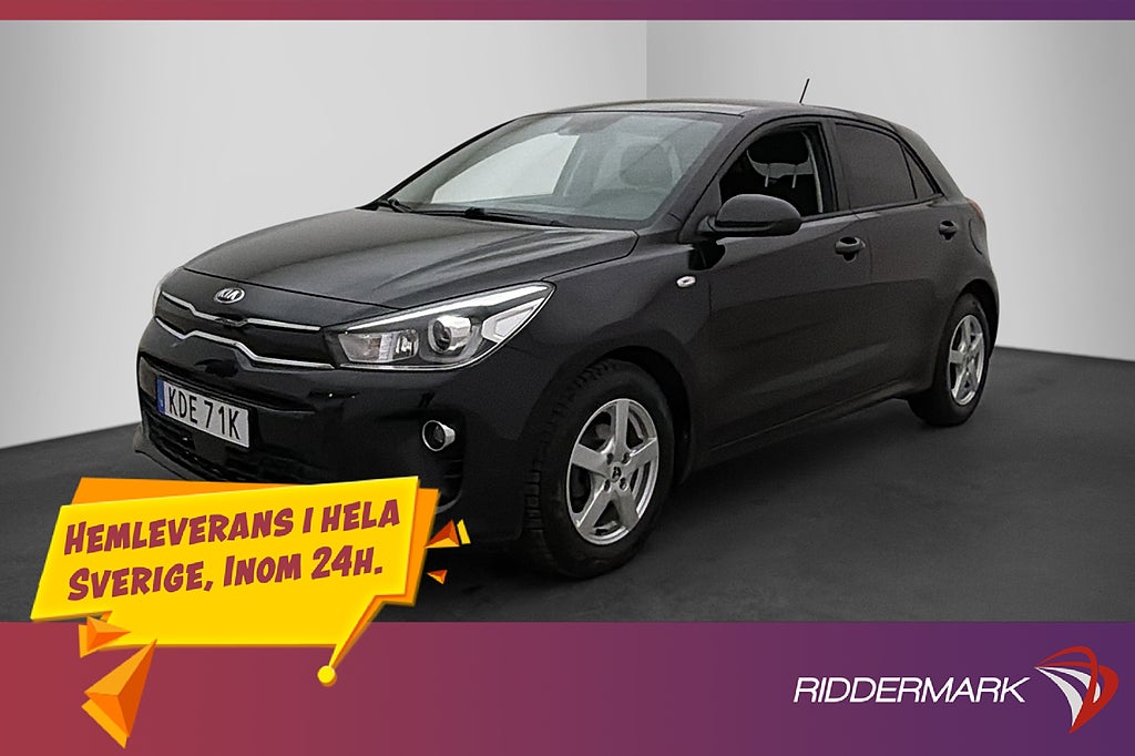 Kia Rio 1.2 84hk GLS Kamera CarPlay Sensorer