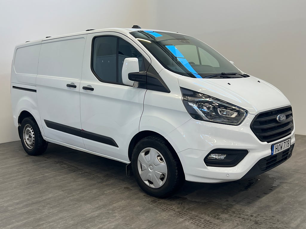 Ford transit Custom 2.0 130hk 2xdörr Inredd Kamera fjärrvärme