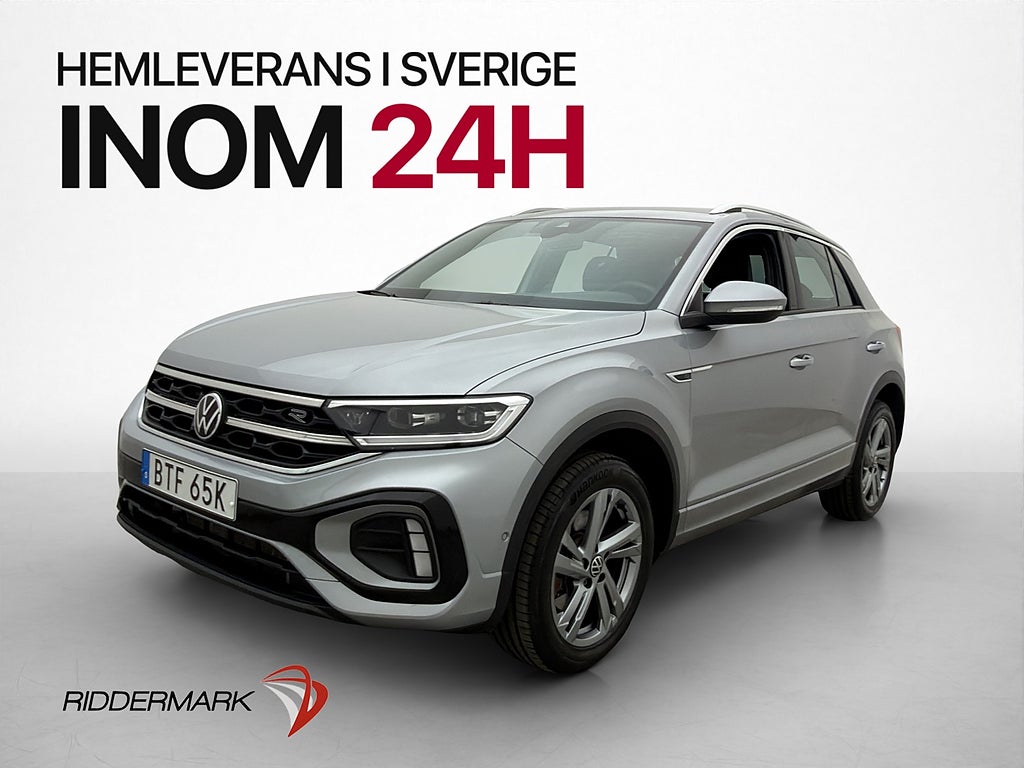 Volkswagen T-Roc 2.0 TSI 4M R-Line Cockpit Kamera Värm Drag