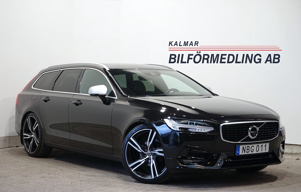 Volvo V90 Polestar Optimering D4 R-Design B&W 360° Panorama 200hk