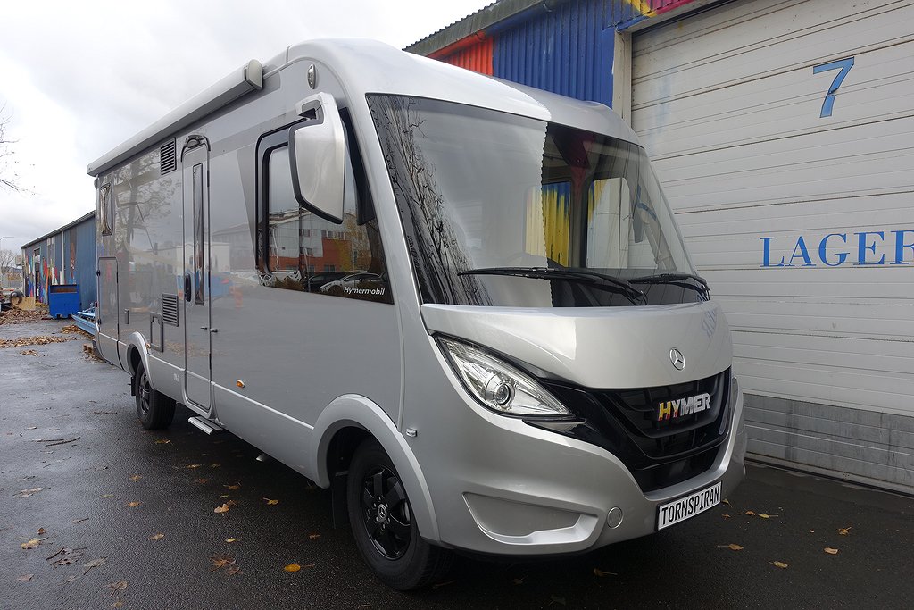 Hymer B-MC I 680 Aldepaket / Läderklädsel / 2xAC / Fabriksny