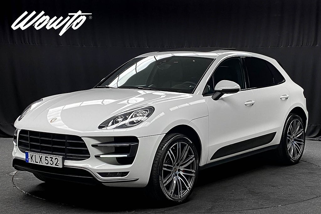 Porsche Macan Turbo PDK 400HK /Pano /Navi /Bose /Sv-Såld