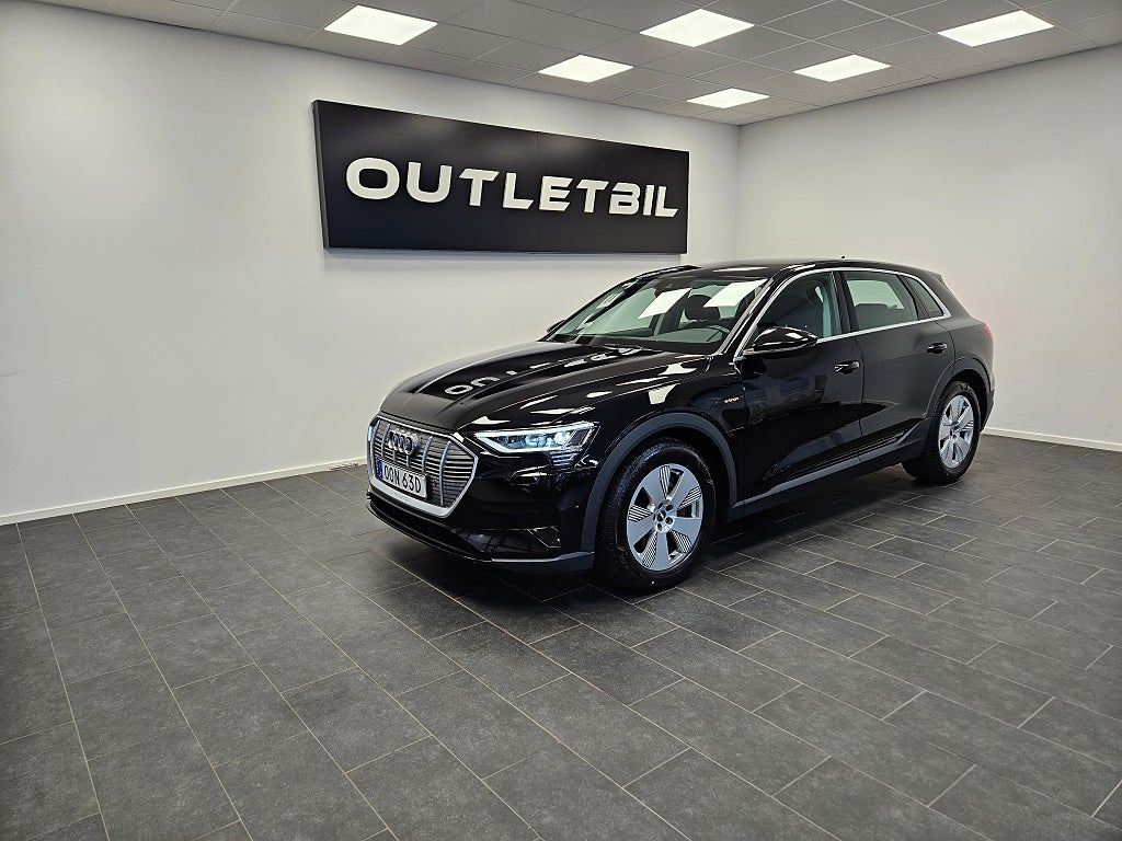 Audi E-Tron 50 Quattro 313hk 71kWh WLTP 332km Navigation PDC