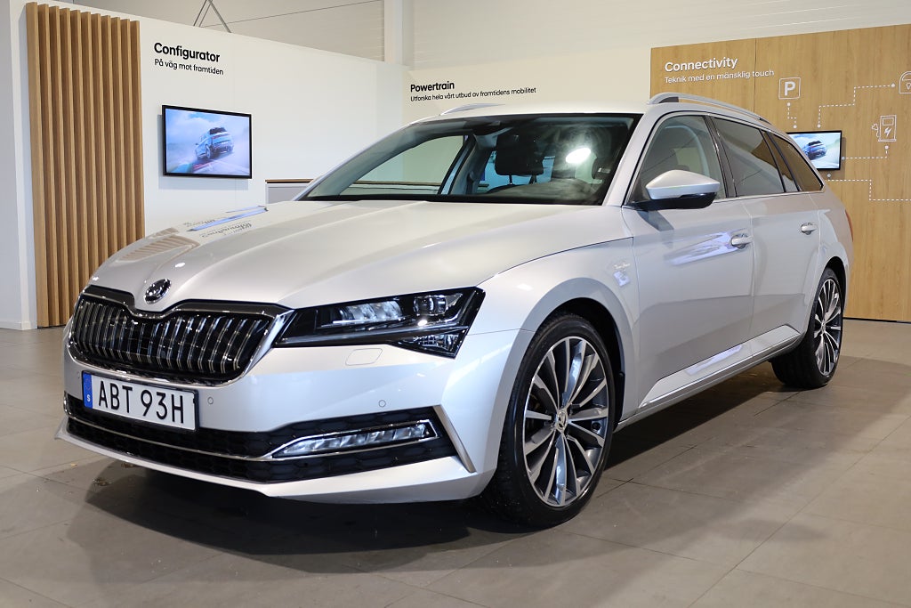 Skoda Superb 1.4 TSI iV L&K Drag Värmare Kamera Leasbar 2021