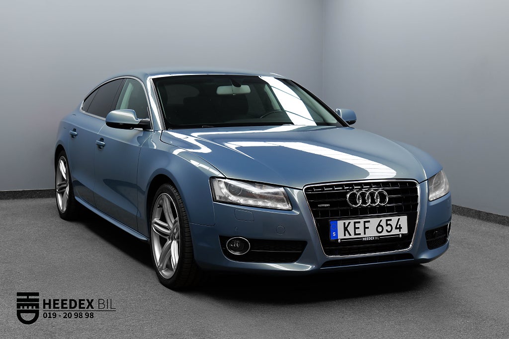 Audi A5 3.0 TDI V6 Q S Tronic 239hk Sport Drag Skinn Navi PDC