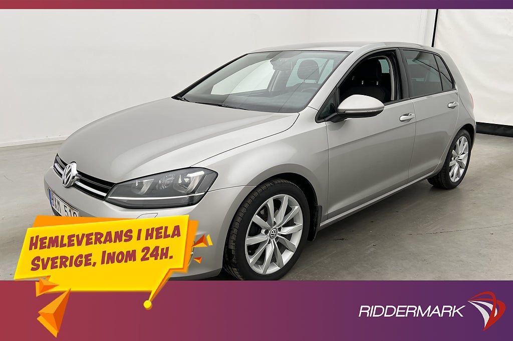 Volkswagen Golf 2.0 TDI 150hk GT Värmare Sensorer Adapt-Fart