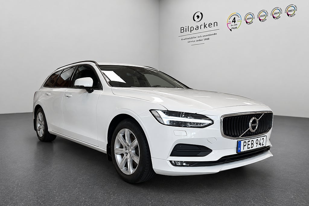 Volvo V90 D3 Geartronic | Kinetic | CarPlay | Dragkrok | 150hk