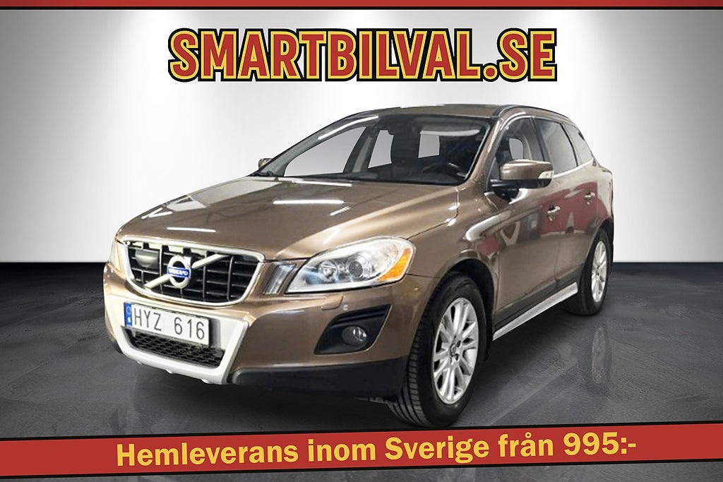Volvo XC60 D5 AWD Summum Aut Skinn Värmare Drag