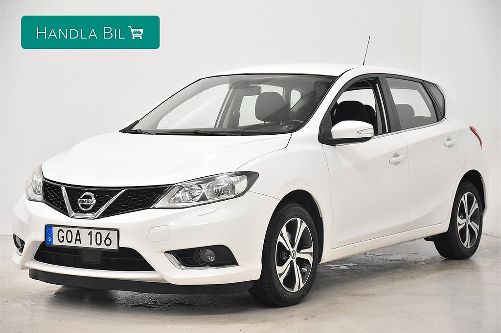 Nissan Pulsar 1.2 BT B-kam Navi Farth SoV-hjul 115hk