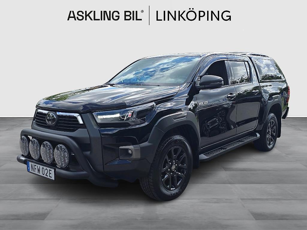 Toyota Hilux Dubbelhytt 2.8 MHEV INVINCIBLE KOMF 4WD Euro 6