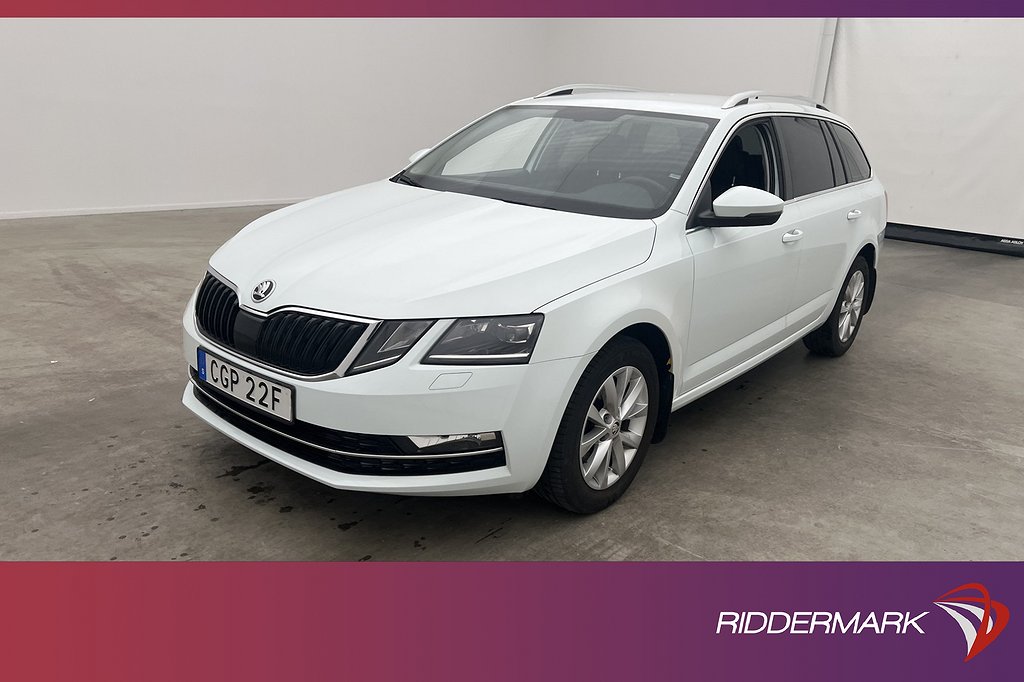 Skoda Octavia Kombi 1.0 TSI 115hk Style Värm Sensorer Drag