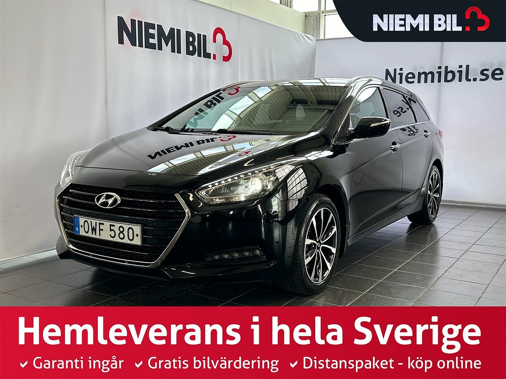 Hyundai i40 cw 1.7 CRDi ComfortPlus SoV-hjul/Bkam/Navi