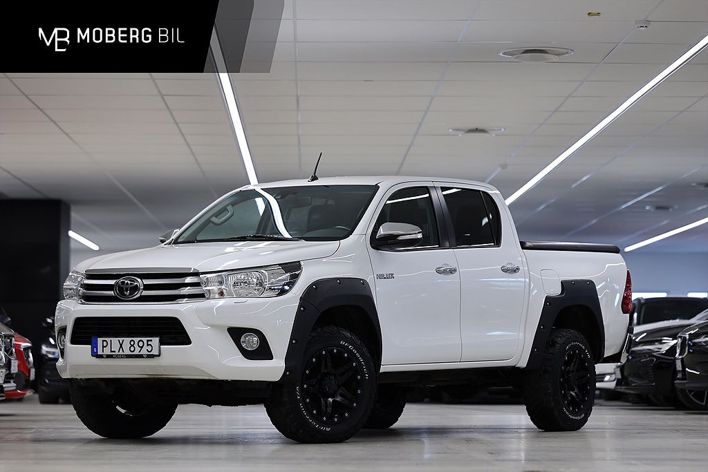 Toyota Hilux Dubbelhytt 2.4 AWD 150hk Invicible Drag Flaklock