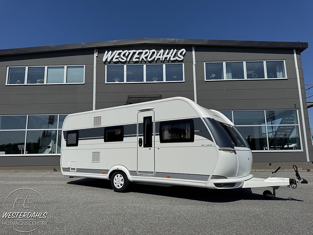 Hobby 545 KMF DE LUXE (Alde, 3-våningssäng, Förtält)