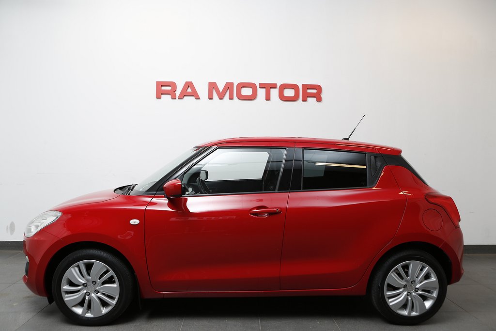 Suzuki Swift 1,2 90hk 5D Adaptiv Farthålllare Backkamera 2018