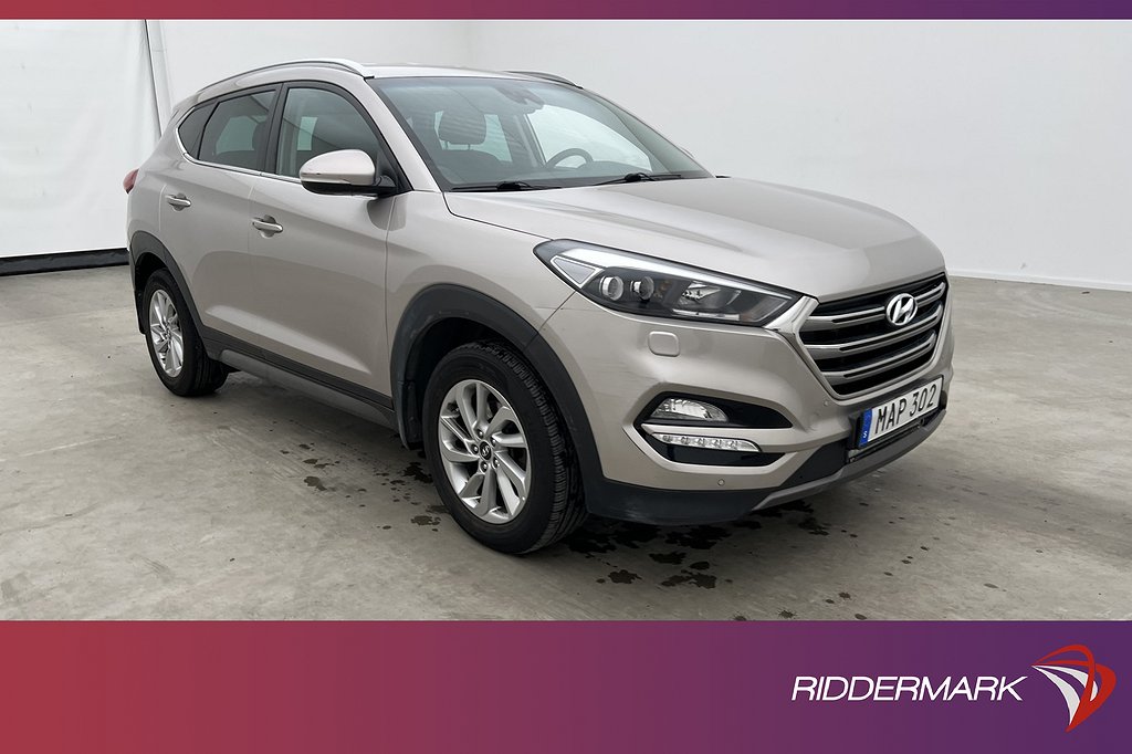 Hyundai Tucson 4WD 136hk Comfort Plus Värm Kamera Navi Drag