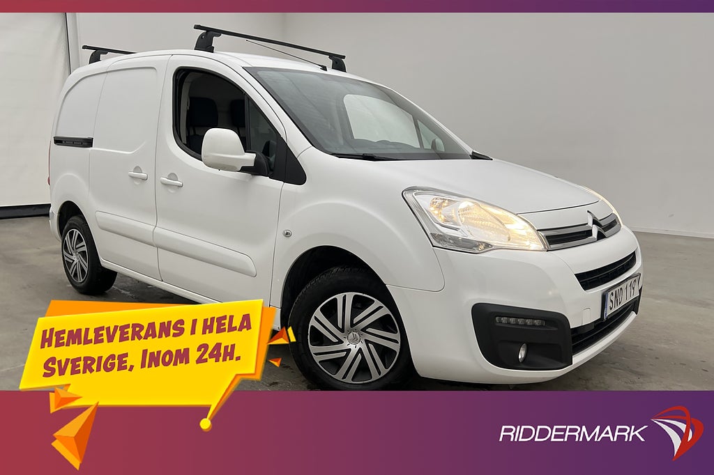 Citroën berlingo 1.6 99hk Dragkrok PDC CARPLAY Farthållare