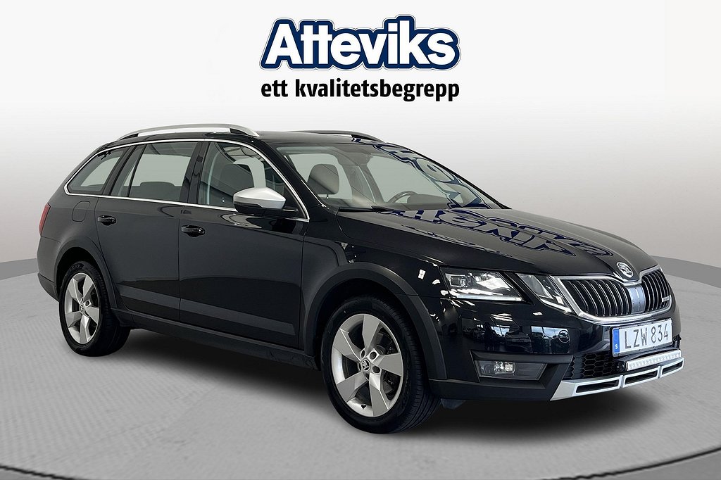 Skoda Octavia Scout 2.0 TDI 150hk 4x4 Adaptiv Farthållare