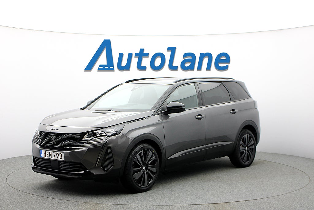 Peugeot 5008 1.2 PureTech GT-Line 7-sits B-kamera, Skinn, Drag 131hk