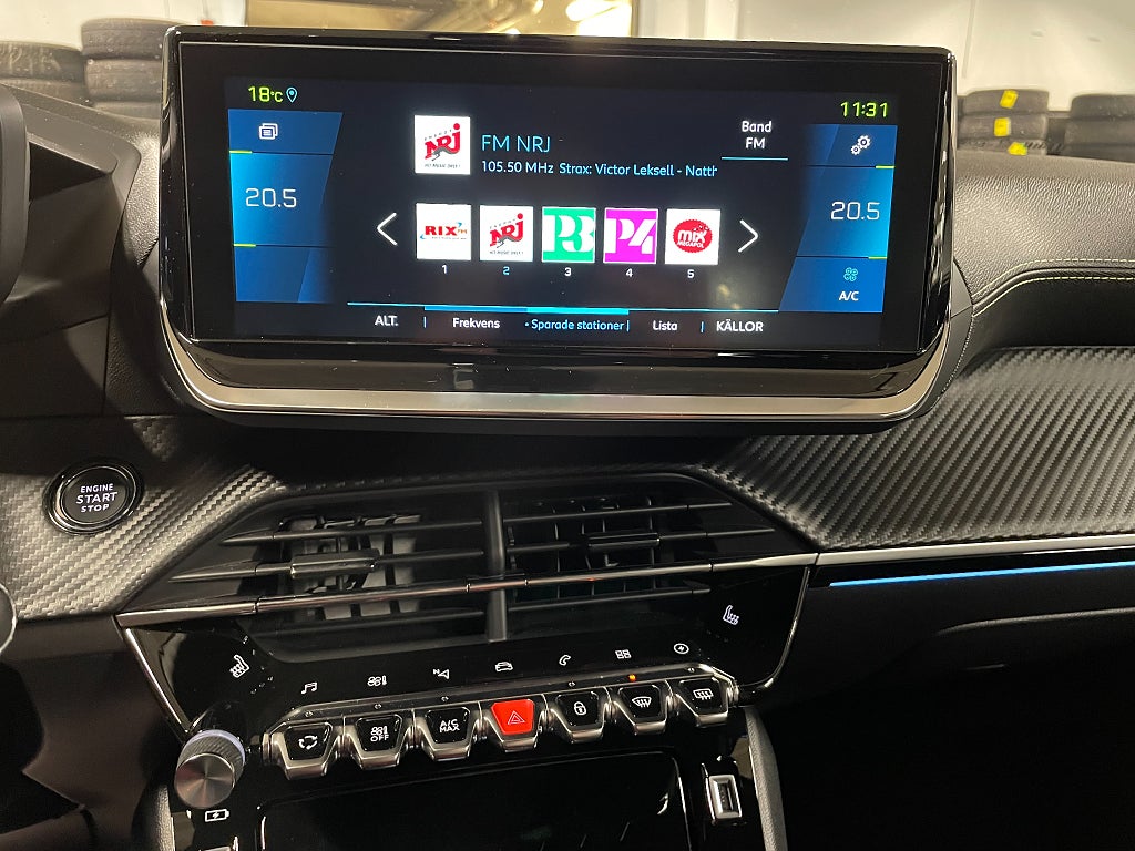 Bild på Peugeot E-2008 GT Electric 136hk, Back-kamera