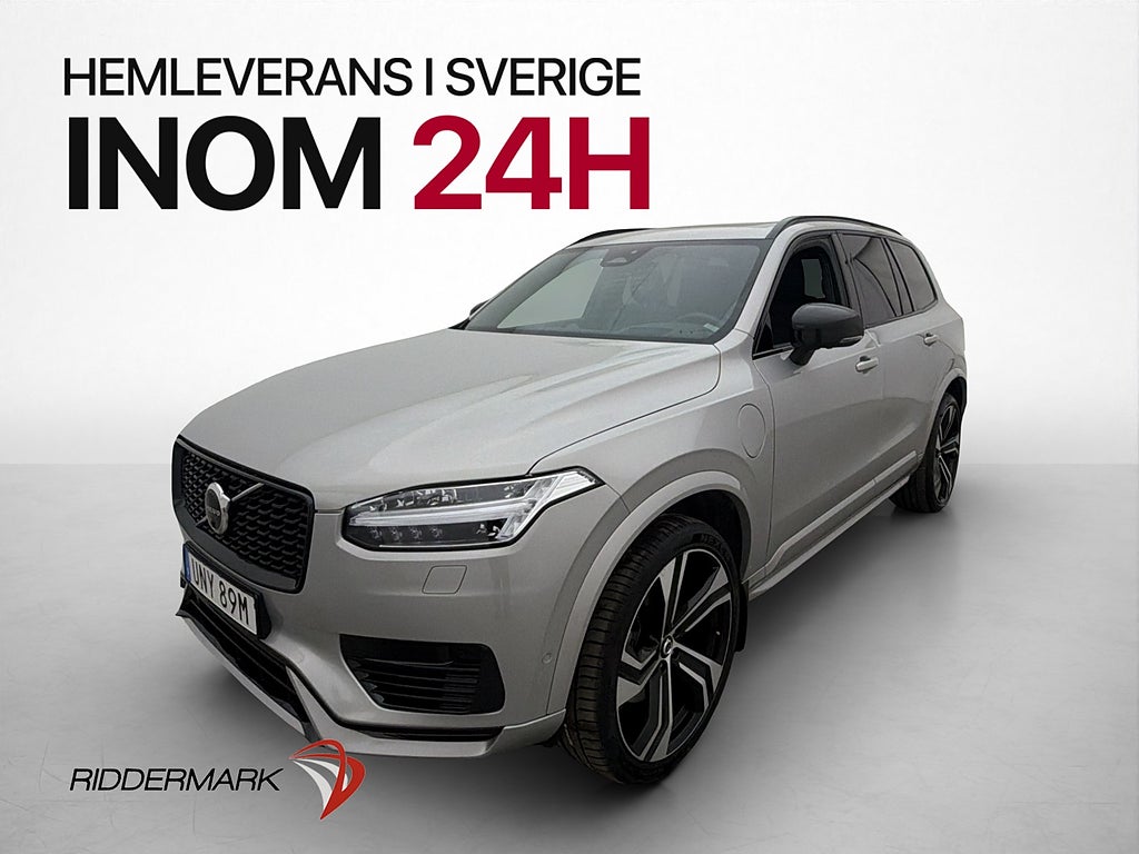Volvo XC90 Recharge T8 Ultimate Dark B&W Pano Luft Drag MOMS