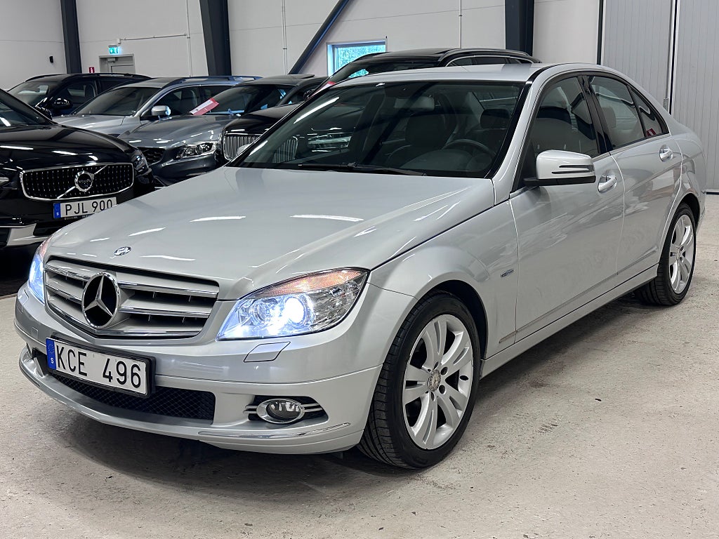 Mercedes-Benz C 180 KOMPRESSOR 156HK AVANTGARDE M-VÄRM ELSTOLAR 1 ÄGARE