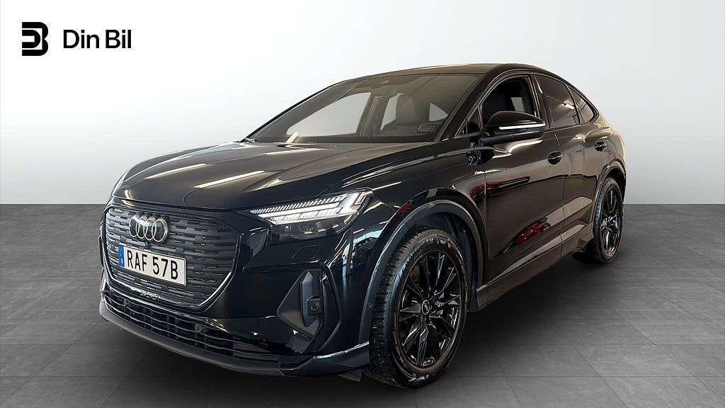 Audi Q4 Sportback e-tron 50 QUATTRO S-LINE *MATRIX, SVART OPT, Backkamer