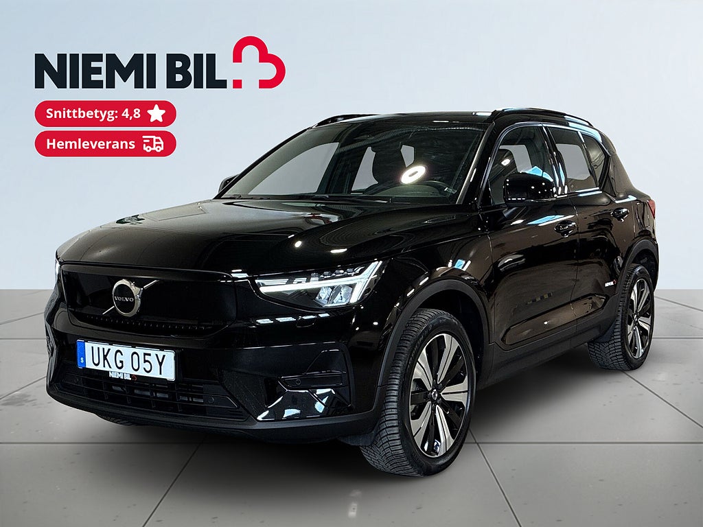 Volvo XC40 Recharge Core Värmare Cockpit Kamera Rattvärme Psens