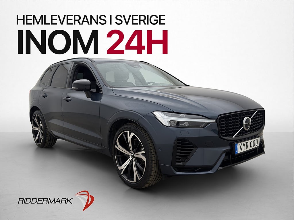 Volvo XC60 T6 350hk AWD Ultimate Dark Pano Värmare 360º HUD