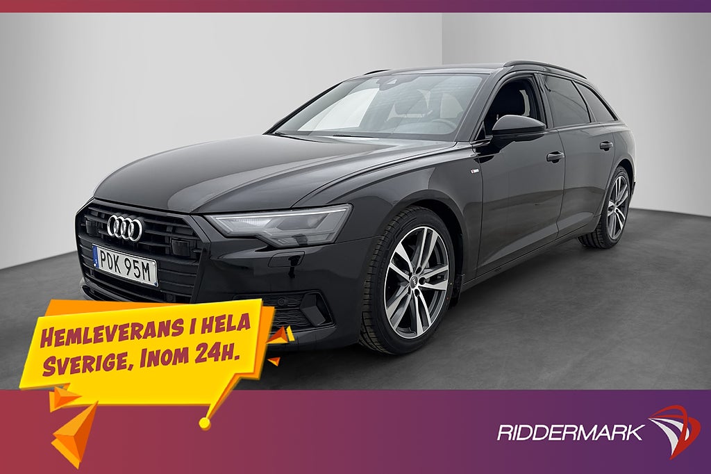 Audi A6 40 TDI S-Line D-Värm Navi Halvskinn Rattvärme Drag